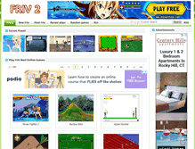 Tablet Screenshot of friv2.net